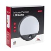 Maclean MCE291 GR Wall LED Lamp with Infrared Motion Sensor