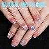 TOMICCA Ballerina Nail Tips, Pack of 510 False Nail Tips,