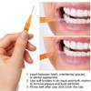 Interdentalbürste Zahnstocher Zahnseide Kopf Dental Zahnbürste Oral Zahnseide Zahnstocher Reiniger