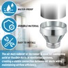 Otoolling 7 Inch to 4 Inch Duct Reducer Increaser Galvanized