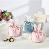Pack of 4 Easter Bags for Filling, Easter Bags, Fabric,