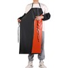 High Strength Adjustable Waterproof Apron, Industrial PVC Rubber Work Apron,