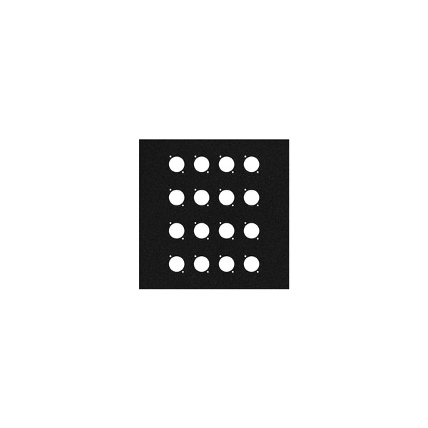 Elite Core EC-PNL-9-16D 9-inch Square Flat Metal Wall Panel with