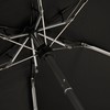 Francfranc Flanc Blackout Compact Scalloped Folding Umbrella, 18.5 inches (47