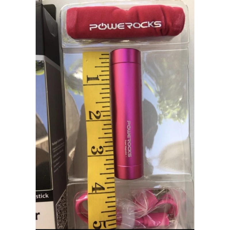 Powerocks Magicstick 3000mah Universal Extended Battery - Pink