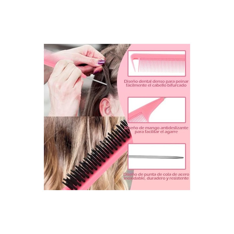 Juego de Peines para el Cabello de 16 Piezas, Set