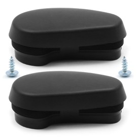 MDEOOSKY 2 Pack Side Step Bar End Caps, Robust Tubular Side Step Bar End Cap, Replacement for Dodge Ram 1500 2500 3500 4500 5500, Replacement for Ram 1500 2500, 68044463AC 68044463AB