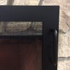 Design Specialties Fireplace Screen Pond Design (Textured Black, Small)