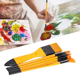 suick Pinceles para Pintura de Pelo de Nailon, Pinceles para Pintura al óleo, Herramientas Completas de Amplia aplicación para Gouache para Pintura al óleo para Pintura de Acuarela