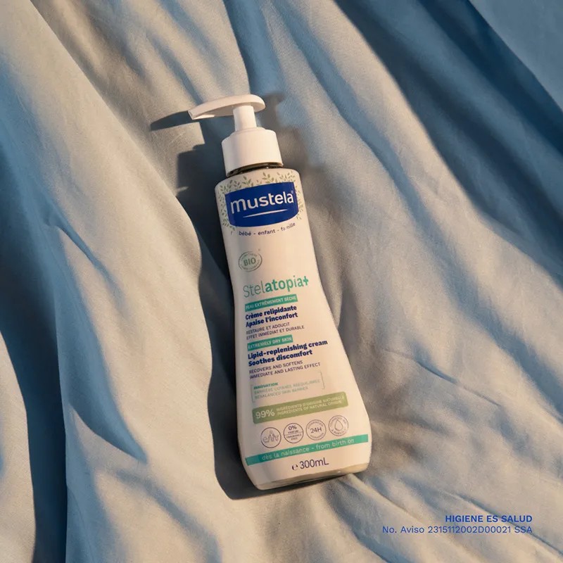 Stelatopia + Crema Relipidizante Emoliente Mustela 300 Ml