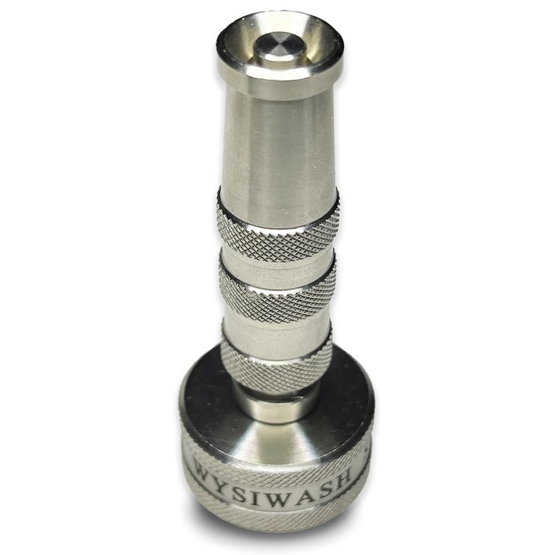 Wysiwash 316 Stainless Steel Adjustable Spray Nozzle (3 Inch)