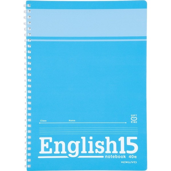 Kokuyo English 習帳 sohutoringuno-to Semi B5 15 Tier Space –