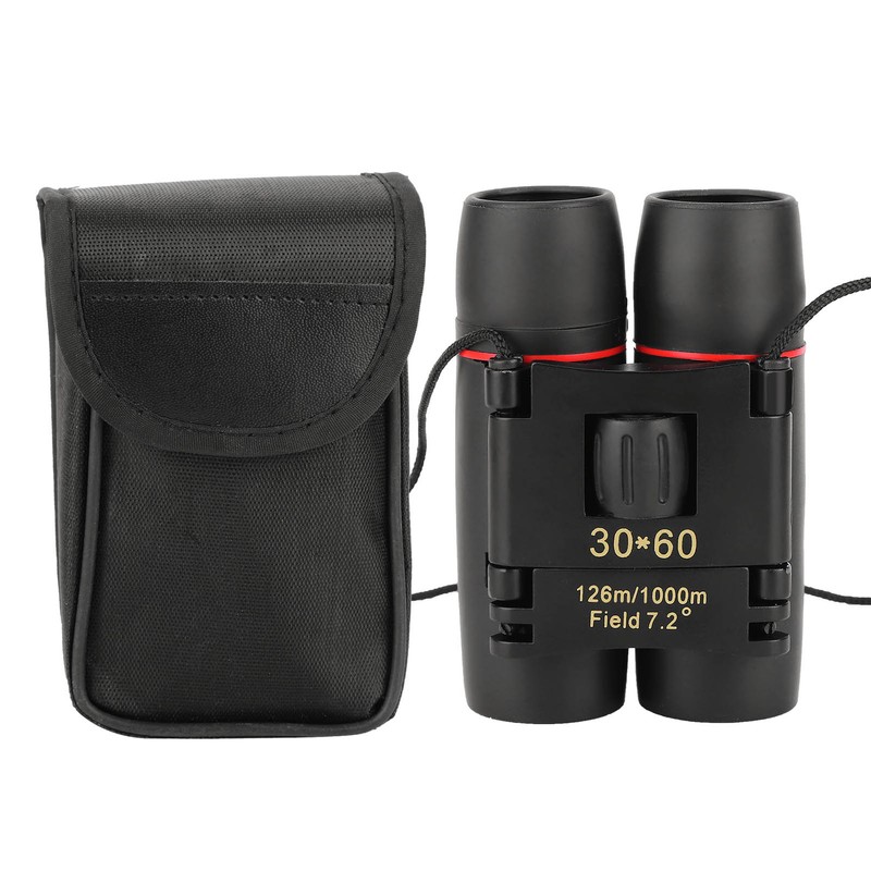30x60 Zoom High Definition Folding Binocular Telescope for Outdoor Travel