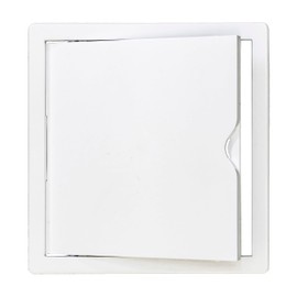 Inspection Flap with Handle, Inspection Door, Access Door (20 x 20 cm, White)