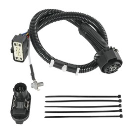 DICMIC Trailer Hitch Tow Wiring Connector Harness Kit Compatible with 2009-2014 Ford F-150 Standard Cab, Extended Cab, Crew Cab Replace# 9L3Z-15A416-A, 9L3Z15A416A