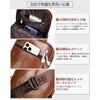 DOOMUS Men's Shoulder Bag, Crossbody Bag, Genuine Leather, Waterproof, Large