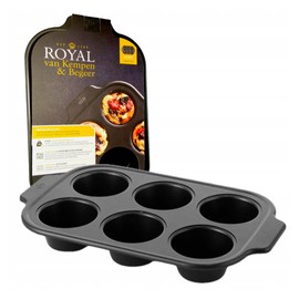 Royal Van Kempen & Begeer 6 Cup Muffin Pan, 1400021550