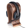 U Shape Wood Headphones Stand Holder Hanger Wooden Headset Desk