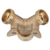 Garden Hose Splitter 2Way AllBrass Heavy Duty Simple Operation Outlet
