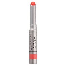 Impala - Lang anhaltender Lippenstift Farbe Metallische Erdbeere Nº 107 | Permanenter Lippenstift | Permanenter Lippenstiftstick | Lange Haltbarkeit | Feuchtigkeitsspendender Lippenstift