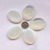 Manekieko Manekieko 1 Pcs Synthetic Opalite Crystal Thumb Worry Stone,Stress