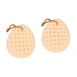 Healeved Pcs Bath Brush Sponge Set Shower Brush and Exfoliating Sponge for Gentle Skin Care Home Dorm Hotel Random