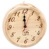 Sauna Clock Elegant Wood Wall Clock Sauna Timer Clock Home