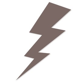 Lightning Bolt Tanning Stickers 50 Pack