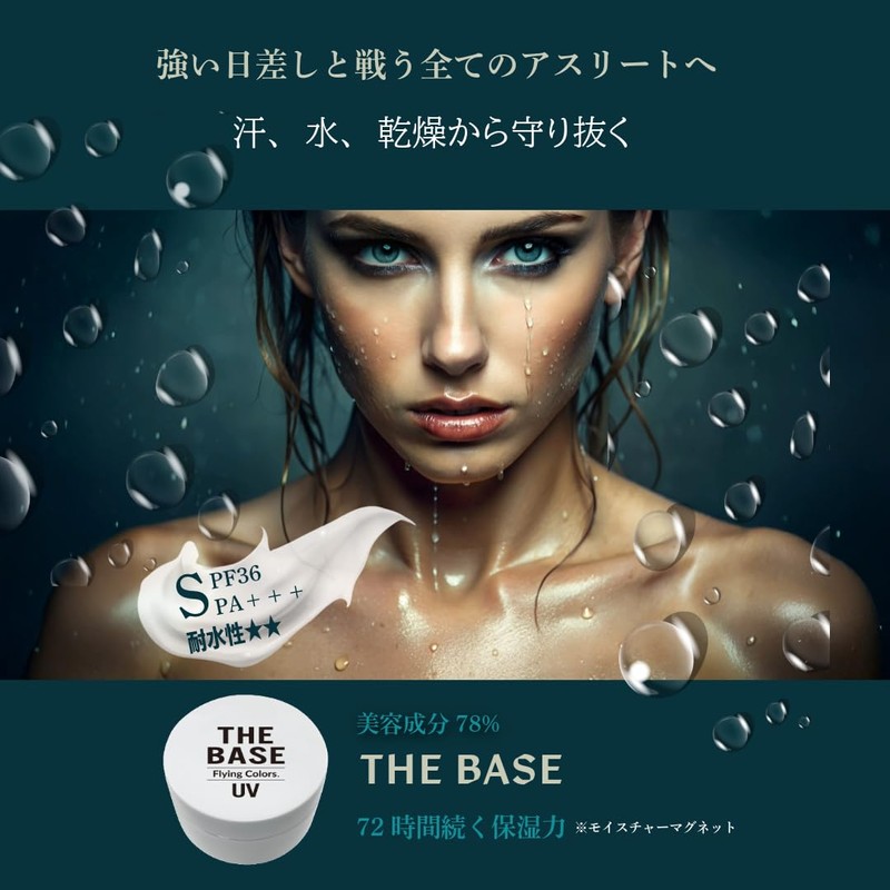 Sunscreen for Athletes FlyingColors. THE BASE