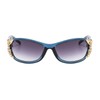 YAMEIZE Trendy Y2K Wrap Around Sunglasses - for Men and