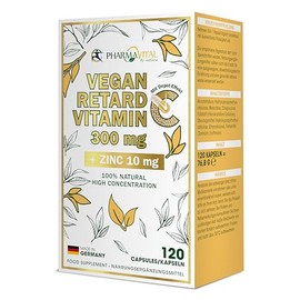 PharmaVital Vegan Vitamin C + Zinc