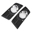 2pcs Front Fog Light Lamp Cover 25778388 Bezel Chrome Trim