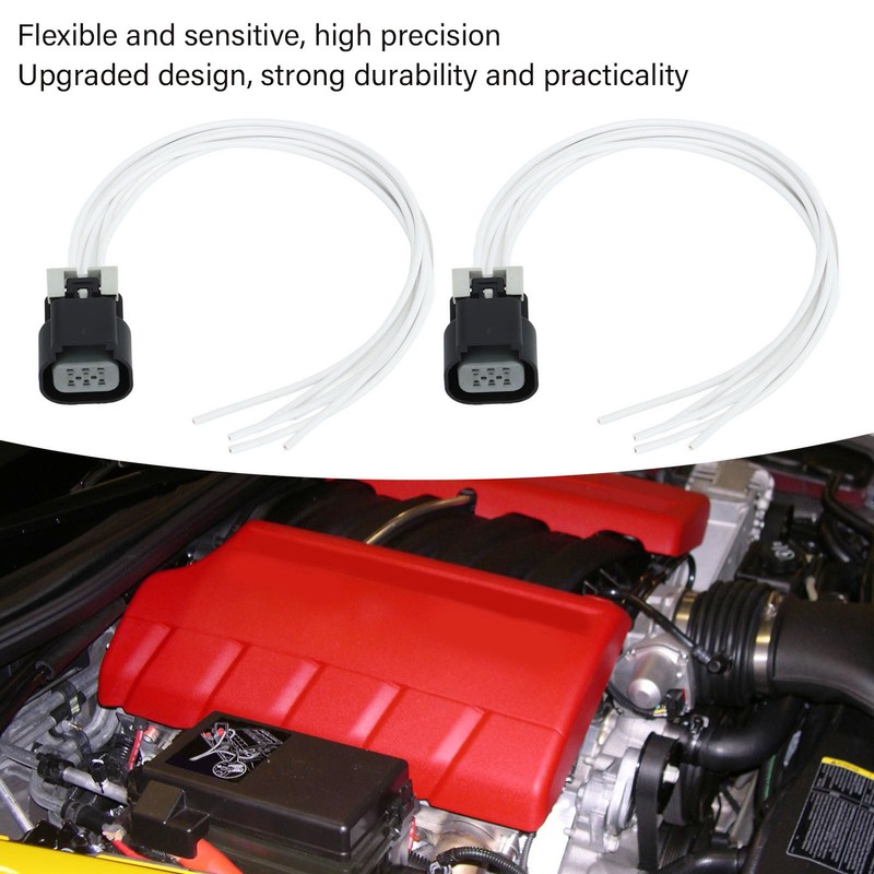 2PCS 6 Wire Throttle Body Actuator Pigtail Plug Flexible Impact