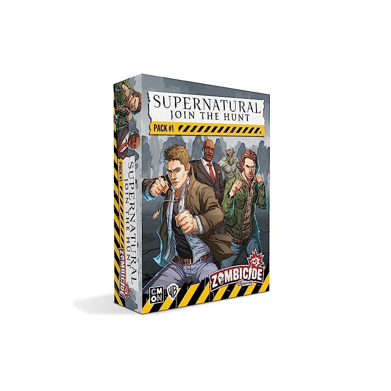 Zombicide Supernatural Character Pack #1 - Sam, Dean, Alpha Vampire,