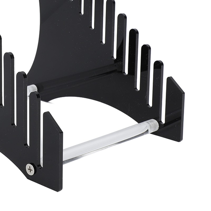 Record Storage Holder 12 Slots Acrylic Vinyl Record Organizer Easy