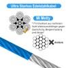 Mi Metty Tie-Out Leads for Dogs, 15 m Chew-proof Dog