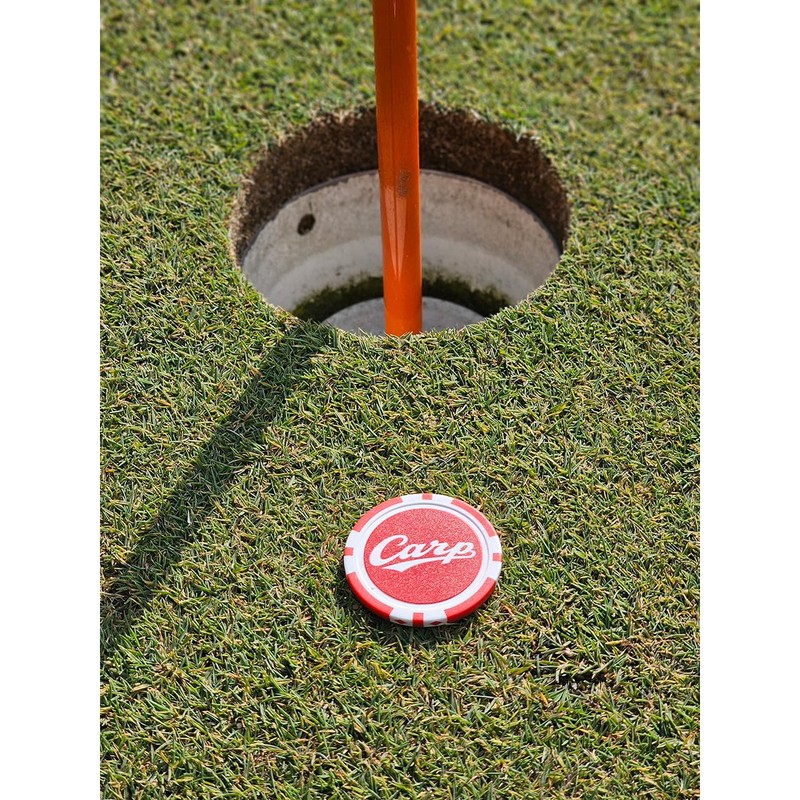 LEZAX Hiroshima Toyo Carp Golf Casino Marker Red HCAC-5722
