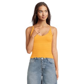 Free People Womens Pucker Up Seamless Citrus Grove LG (Women's 12) One Size