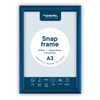 Europel Lightweight Folding Frame DIN A3, Colour Blue, Easy-Click System,