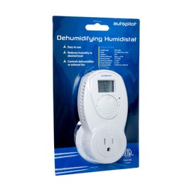 Hydrofarm APSCD Dehumidifying Humidistat, White