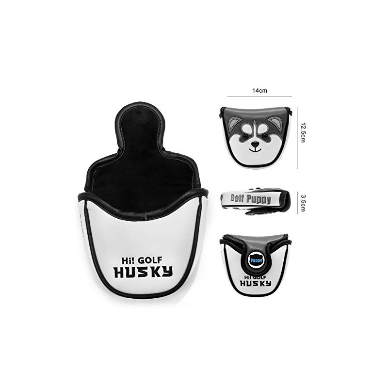 Golf Putter Cover Head Cover for Mallet Odyssey 2 Ball