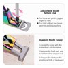 MelodySusie Acrylic Nail Clippers with 15Pcs Magnets Tip Cutters for