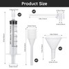 Segbeauty 5ml Perfume Refill Tool Kit, 8pcs Plastic Clear Perfume