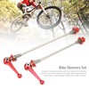 Bicycle Wheel Hub Front and Rear Skewers Mountain Bike Quick