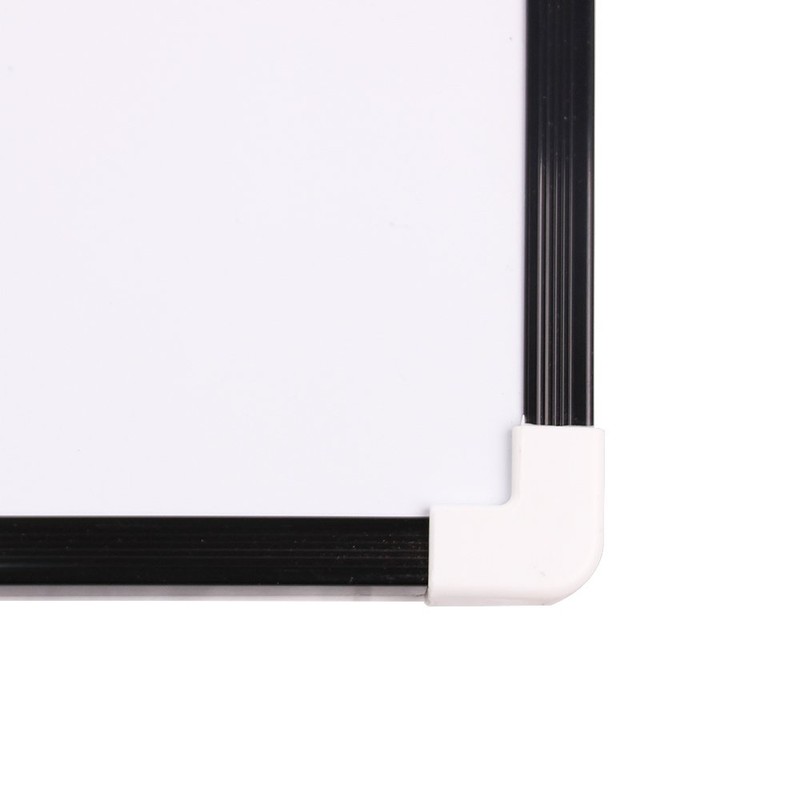 VIZ-PRO Magnetic Dry Erase Board, Small Hanging Board/Writing Whiteboard, Black