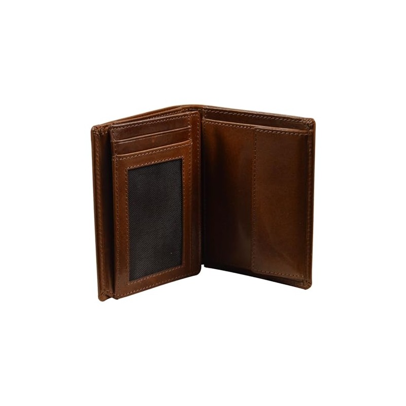 Leonhard Heyden Cambridge Combi Wallet Red Brown, Redbrown, Minimal