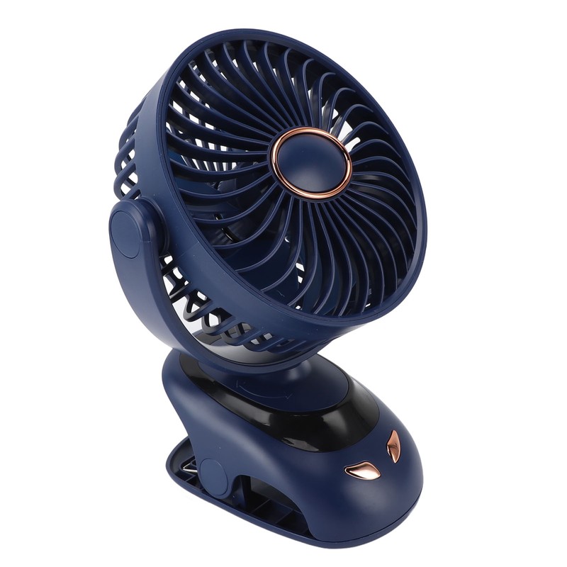 Small USB Desk Fan 5 Speed Mini Personal Fan Air