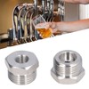 2Pcs Cola Barrel Adapter Distributor Connector Male Thread G5/8 Female
