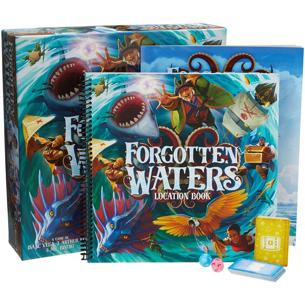 Forgotten Waters Board/ Pirate Adventure/ Cooperative Strategy Game for Adults