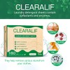 CLEARALIF Laundry Detergent Sheets up to 160 Loads (80sheets), Unscented,